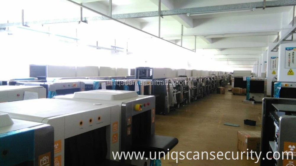Uniqscan X ray baggage scanner SF6550 security inspection system for Airport